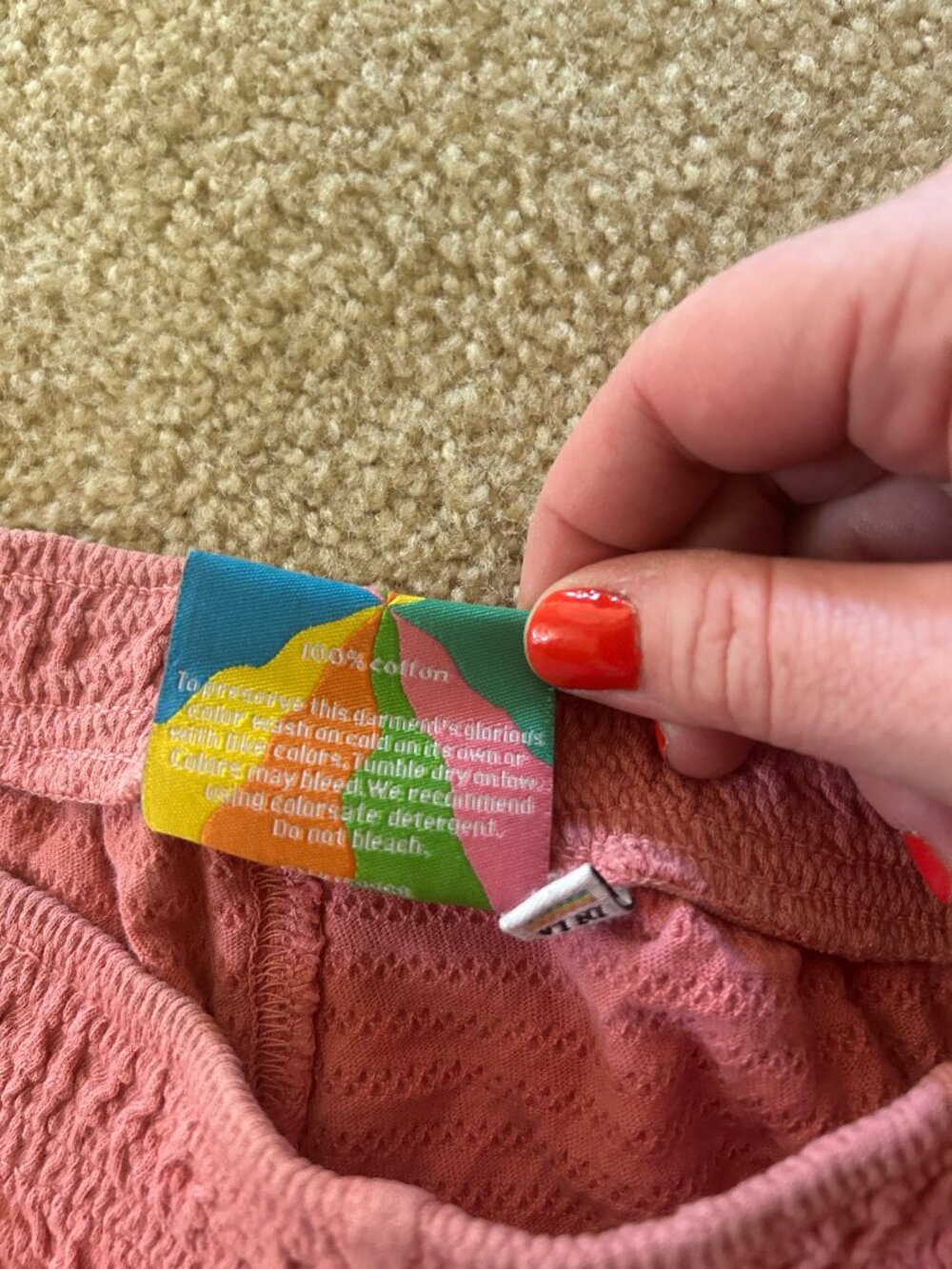 Big Bud Press Honeycomb Easy Pants - Raspberry Sorbet XL - Picture 6 of 8